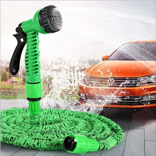 50FT High Quality Car Wash Hose With Pressured Tap Gun - Image 2