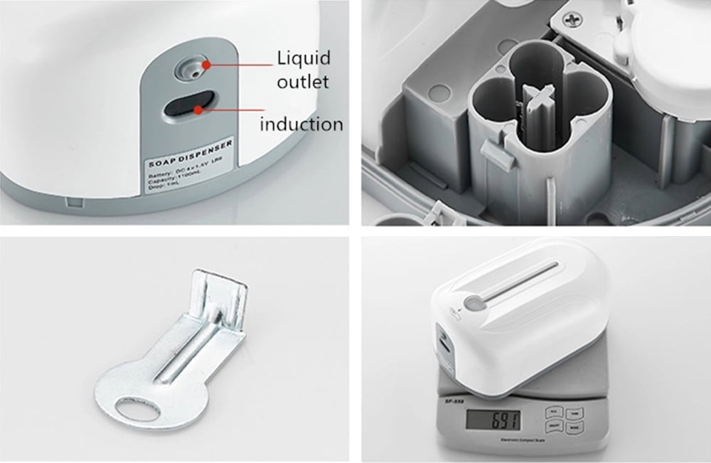 1.1L-automatic-soap-dispenser-lagos-nigeria-1.jpg 1100 Hand-free Automatic Induction Disinfection Dispenser - Image 5