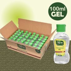 A Carton of 100ml 2Sure Hand Sanitizer Gel (48pieces)