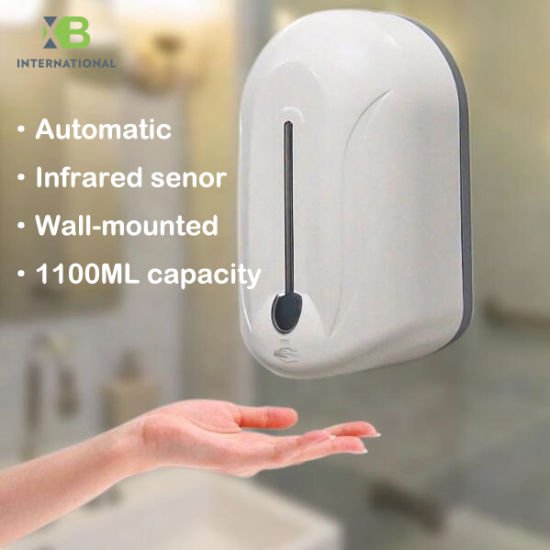 1100ml-Large-Capacity-Wall-Mounted-Automatic-Soap-Dispenser-Touchless-Soap-Dispenser-Automatic-Hand-Sanitizer-Dispenser-1.jpg 1100 Hand-free Automatic Induction Disinfection Dispenser - Image 9