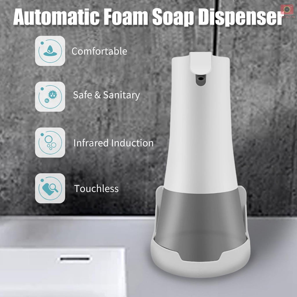 350ml-automatic-foam-soap-dispenser-infrared-hands-free-touchless-1.jpg NOHA Automatic Foam Soap Dispenser 350mL