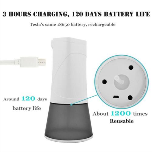 3_77b34585-4b45-4c12-af0d-71592fdb8102_500x-1.jpg NOHA Automatic Foam Soap Dispenser 350mL - Image 5