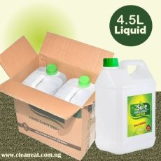 A Carton of 4.5L 2Sure Hand Sanitizer Liquid (2pieces)