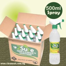 2Sure Hand Sanitizer Liquid Spray (500ml)