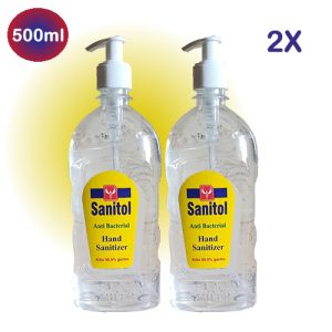 500ml Sanitol Hand Sanitizer (2x)