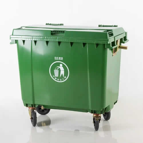 660Litres big waste bin price