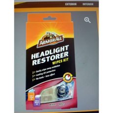 ArmorAll Headlight Restorer Wipes kit