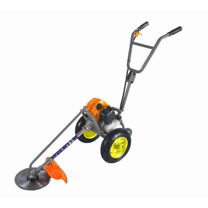 Aspero-Wheel-Brushcutter-Grass-Cutter..jpg Aspero Wheel Brush Cutter with Grass Trimmer Machine- 43/52CC - Image 2