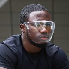 Blocc Inspired Bubble Ombre Face shield