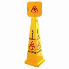 Cone Caution Sign