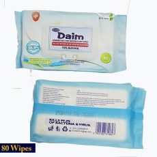 DAIM Medical Disinfectant And Sanitizer Wipes