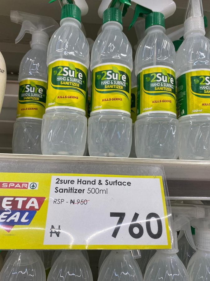 2Sure Hand And Surface Sanitizer 500ml (6x) - Image 3