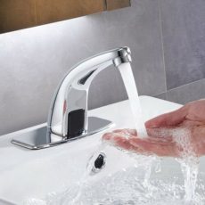 Hands Free Infrared Water Faucet Bathroom Sink Automatic Touchless Sensor Tap