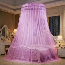 Ceiling Hanging Round Canopy Dome Net [FITS ALL BED SIZE]