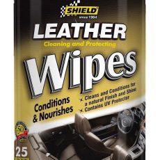Shield Leather Cleaning and Protecting wipes