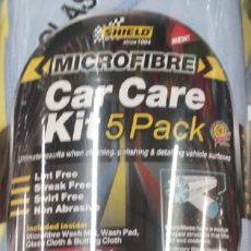 Shield Microfibre Car Care Kit 5 Pack