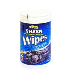 Shield Sheen Vinyl, Plastic and Rubber care Wipes (25)