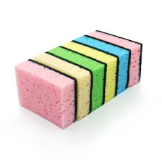 6Pcs Sponge Scourers