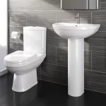 Toilet Seat, Basin & Pedestal Stand