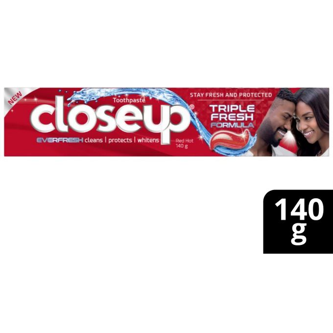 Close Up Red Hot Triple Fresh Formula Toothpaste 140g - Image 2