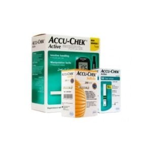 Accu-chek BLOOD GLUCOSE TEST PACK(COMPLETE PACK)