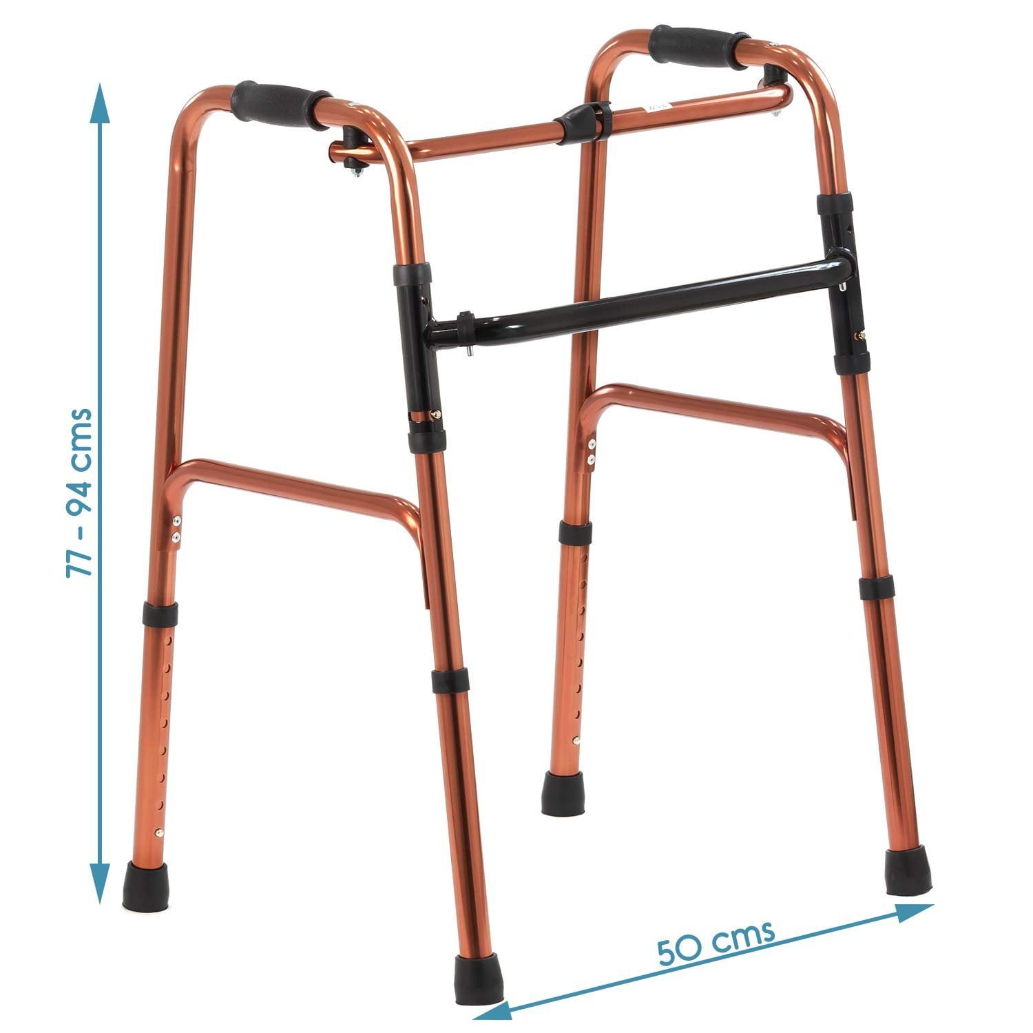 Adjustable Walking Frame Bronze Finish - Image 3