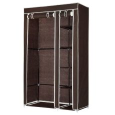 Mobile Wardrobe with Wheels & Free Hangers