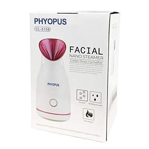 Phyopus Facial Steamer Hot Mist Moisturizing Face Sprayer Humidifier CL 5158 - Image 3