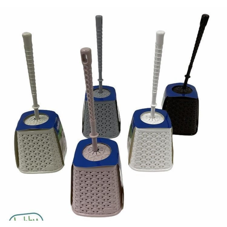 Rattan WC Toilet Brush with Holder - Image 4