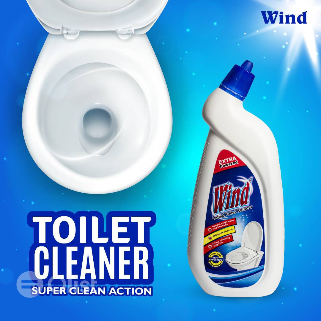 Wind Liquid Toilet Bowl Cleaner 500ml