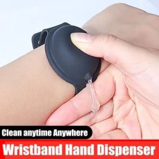 Silicone Wristband Hand Sanitizer Dispenser