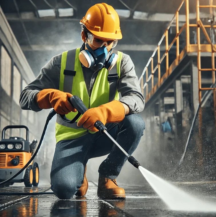 10 Pressure Washer Tips and Tricks You Need to Know Using a pressure washer to clean a residential driveway effectively Lagos Nigeria