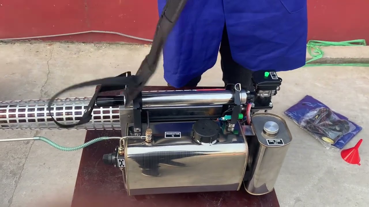 fog mash3 affordable fogging machine control panel and fuel tank section Lagos Nigeria